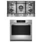 KitchenAid 2-Piece Kitchen Package with PrintShield Stainless Steel 30" Smart Single Wall Oven and Stainless Steel 36" Gas Cooktop, , large