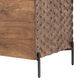 Four Hands Fallon Raffael Desk in Antique Brown and Gunmetal, , large