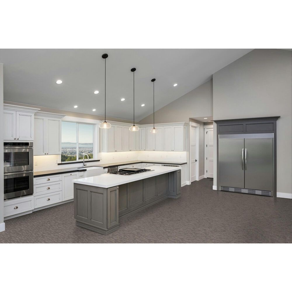 Mohawk Sculptured Touch II Carpet in Harbor Grey, , large