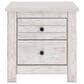 Ashley Makidern 2 Piece King Storage Bedroom Set with Four Drawers in Whitewash, , large