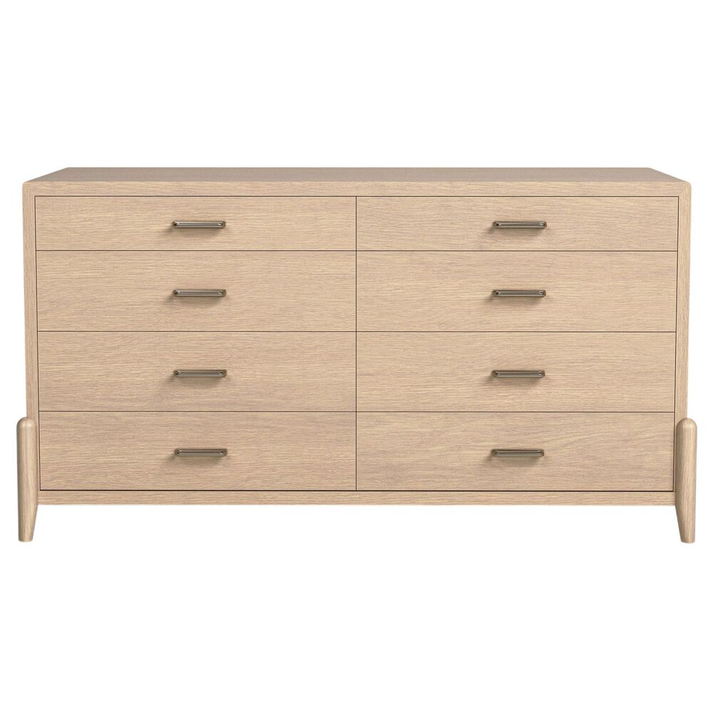 Stickley Furniture Lucerne 8 Drawer Dresser in Sunwashed Linen, , large