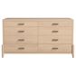 Stickley Furniture Lucerne 8 Drawer Dresser in Sunwashed Linen, , large