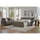 Ashley Tallow Creek Stationary Queen Sleeper Sofa in Shadow Velvet, , large