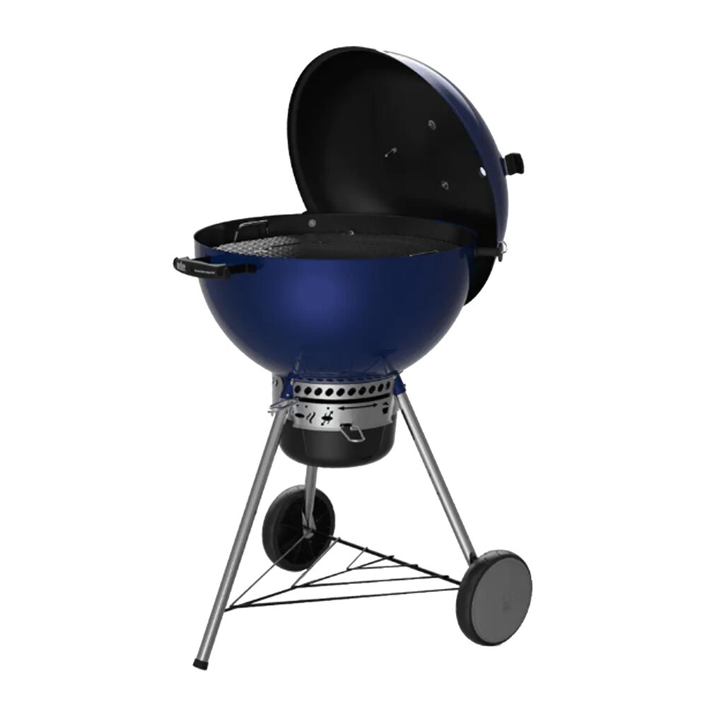 Weber Master Touch Charcoal Grill In Deep Ocean Blue Nebraska Furniture Mart