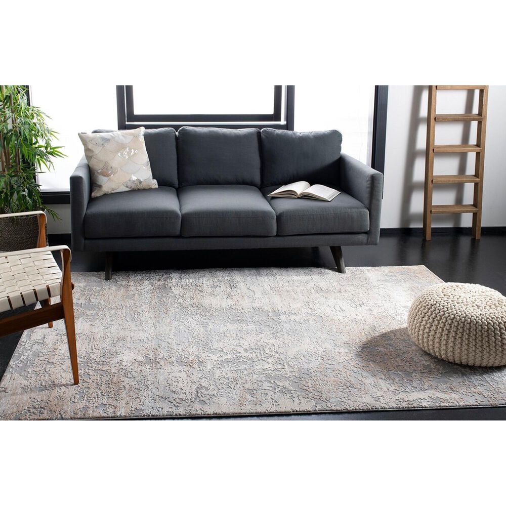 Safavieh Invista 5&#39;3&quot; x 7&#39;6&quot; Beige and Cream Area Rug, , large