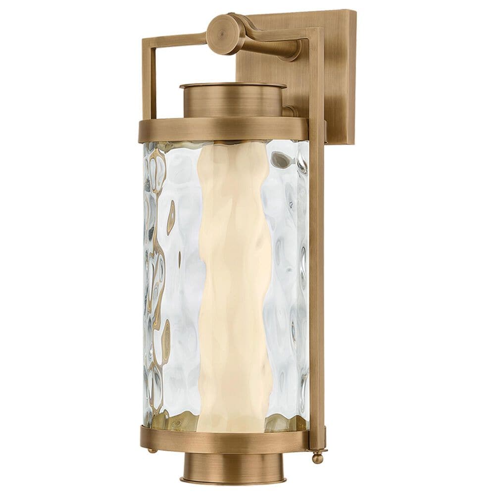 Troy Lighting Haddock 17" Outdoor Wall Sconce in Patina Brass, , large