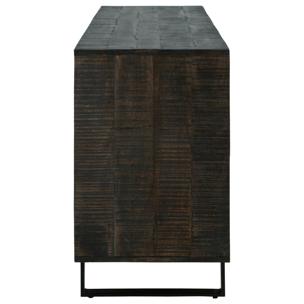 Ashley Kevmart Accent Cabinet in Grayish Brown and Black, , large