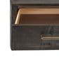 Fallridge Balam 2-Drawer Nightstand in Black, , large