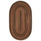 Capel Homecoming 0048-700 8" x 11" Oval Chestnut Brown Area Rug, , large