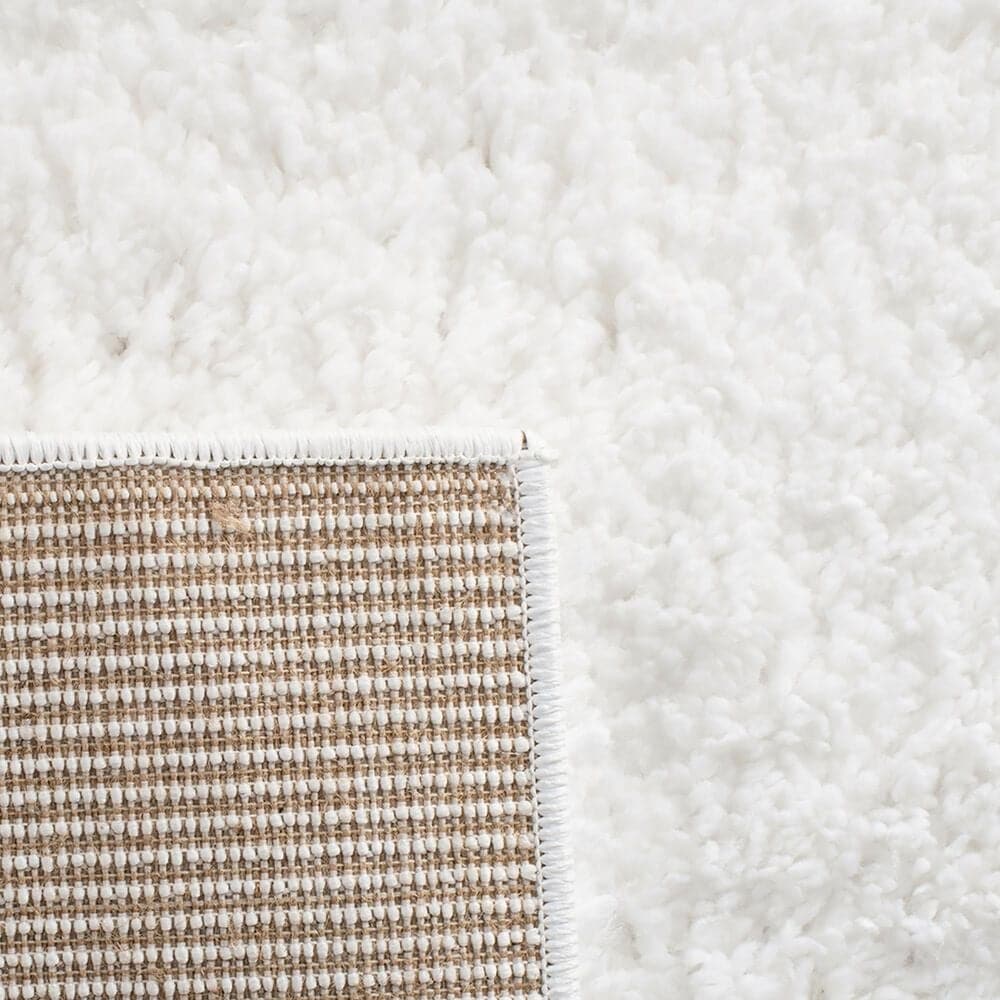 Safavieh August Shag AUG900A 8&#39; x 10&#39; White Area Rug, , large