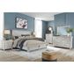 Signature Design by Ashley Brashland 3 Piece Queen Bedroom Set in White Textured, , large