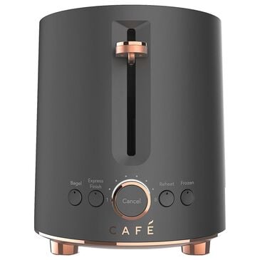 Cafe Specialty 2-Slice Toaster in Matte Black, , large