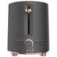 Cafe Specialty 2-Slice Toaster in Matte Black, , large