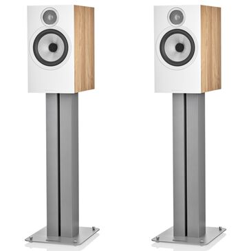 Bowers & Wilkins 600 Series 606 S3 2-Way Stand-mount Loudspeaker Pair in Oak, , large