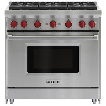 Wolf 6 Burner All Gas Range Liquid Propane, , large