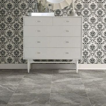 Shaw Oasis Dark Grey 13" x 13" Ceramic Tile, , large