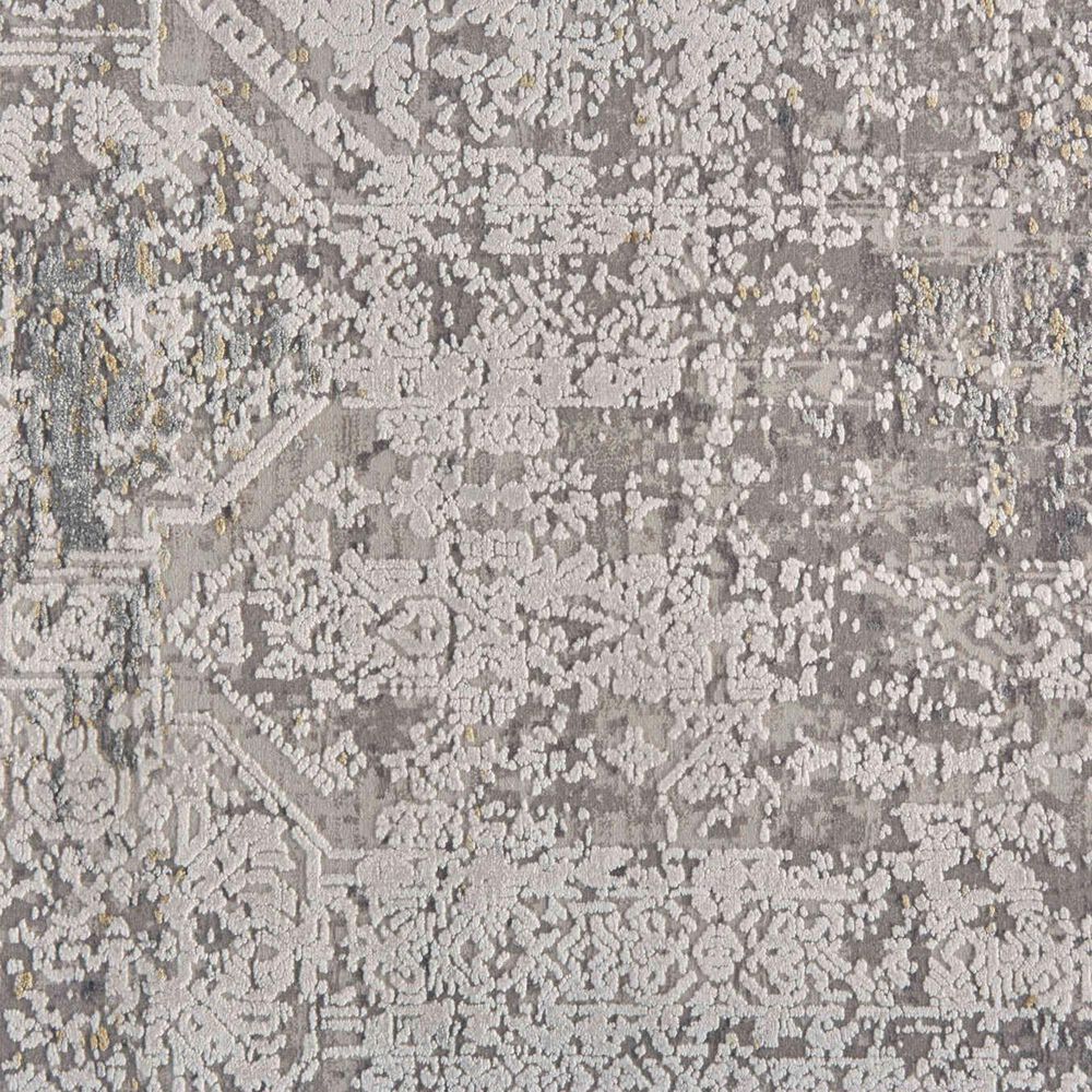 Feizy Cadiz 9&#39;9&quot; x 13&#39;2&quot; Light Gray and Ivory Area Rug, , large