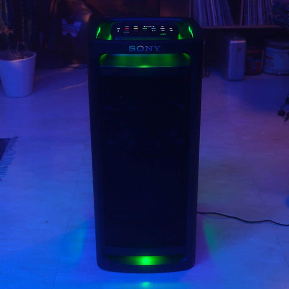 Sony ULT Tower 9 Party Speaker with ULT Mic Wireless Microphone in Black, , large