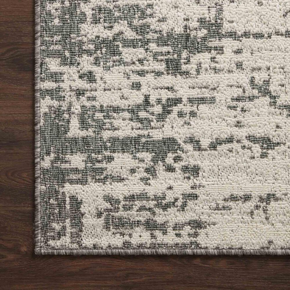 Loloi II Rainier 2&#39;2&quot; x 3&#39;9&quot; Ivory and Grey Indoor/Outdoor Area Performance Rug, , large