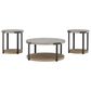 Ashley Darthurst 3-Piece Occasional Table Set in Light Brown and Bronze, , large