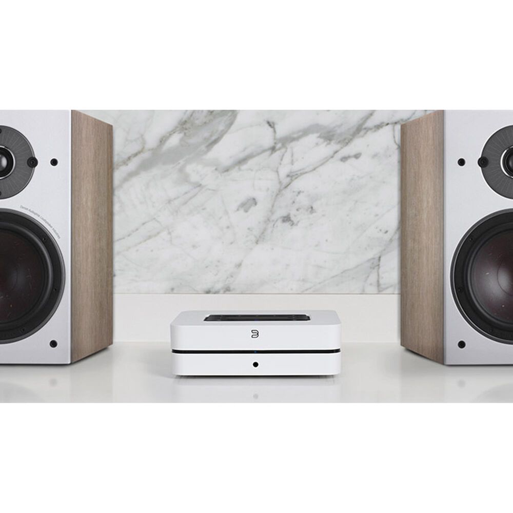 Lenbrook PowerNode Wireless Multi-Room Music Streaming Amplifier in White, , large