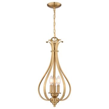 Vaxcel Monrovia 3-Light Pendant in Muted Brass, , large
