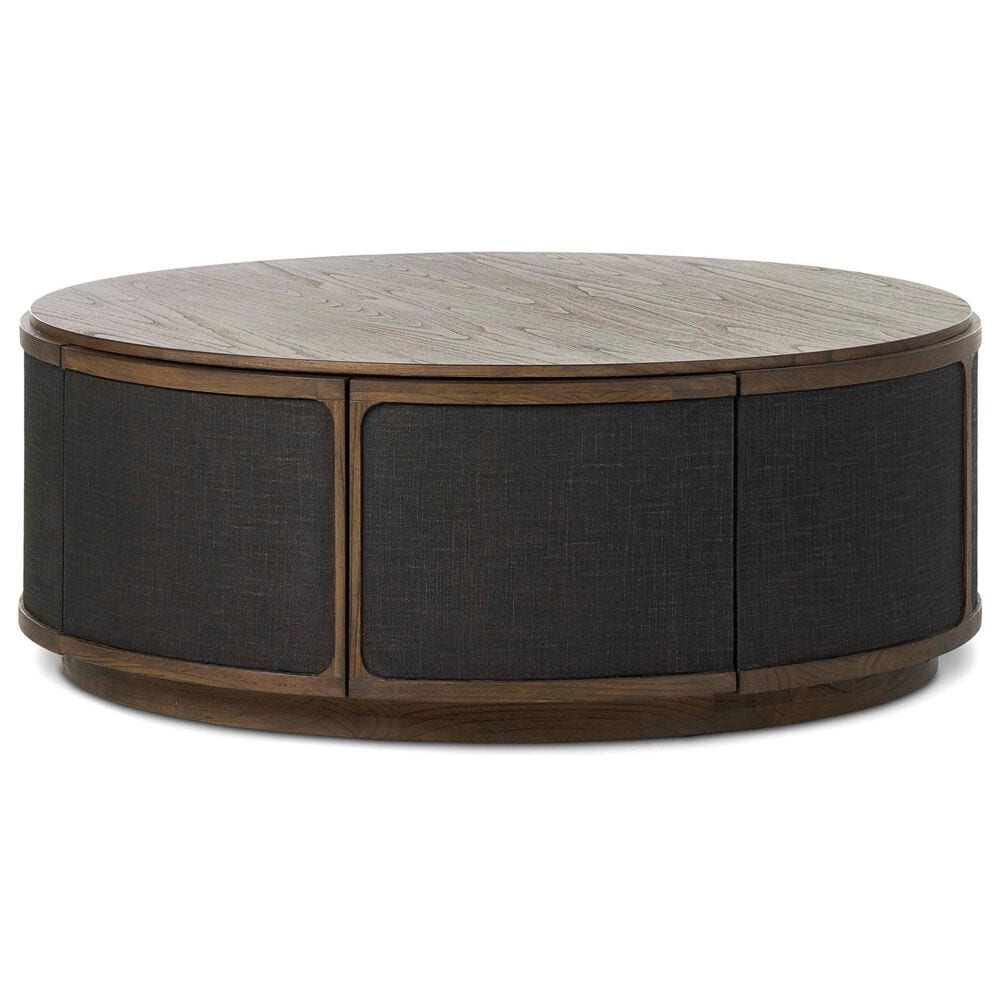 Four Hands Bertie Coffee Table in Saddle Brown, , large