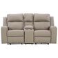 Ashley Lavenhorne Manual Reclining Sofa and Loveseat Set in Pebble, , large