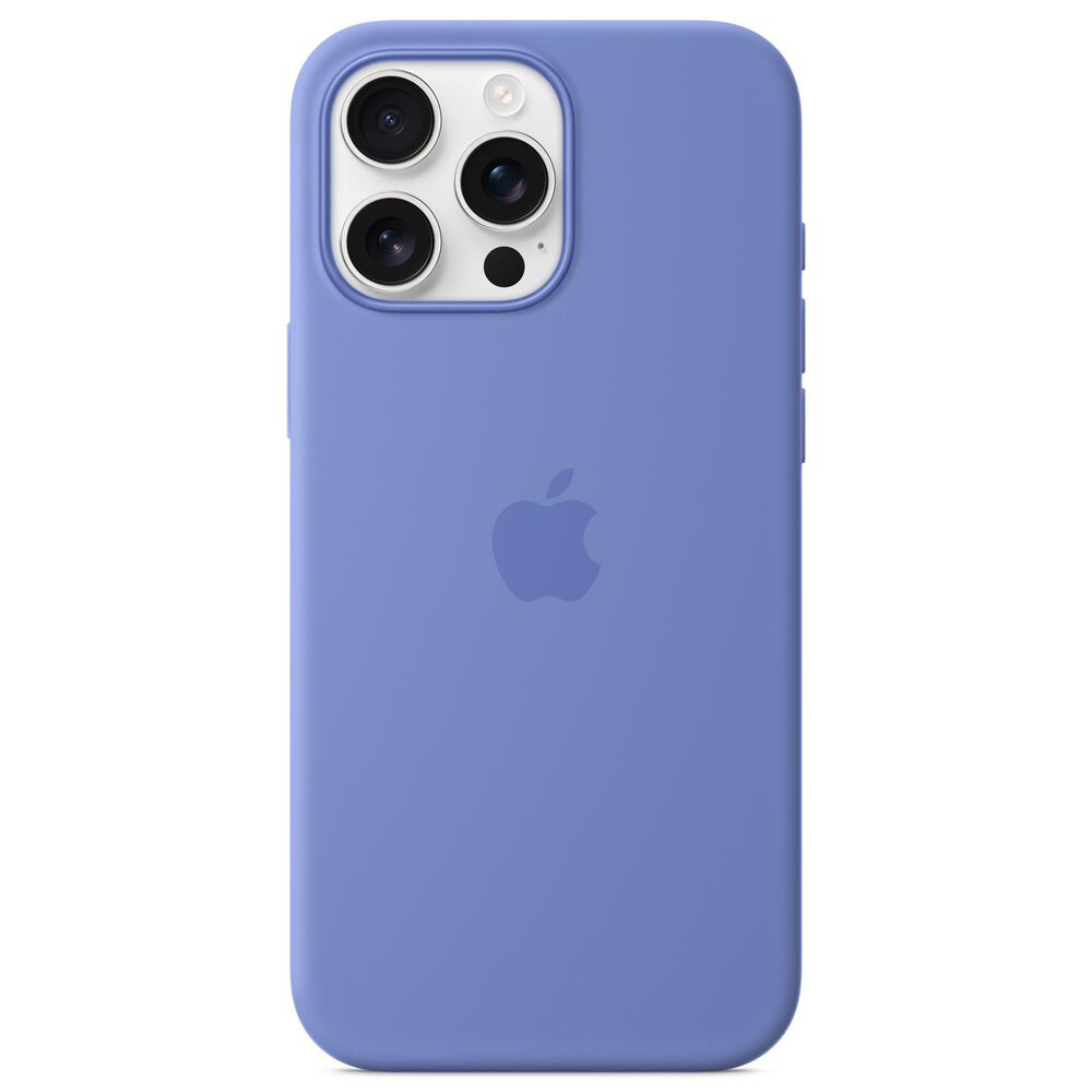 Apple Silicone Case with MagSafe for iPhone 16 Pro Max in Periwinkle, , large