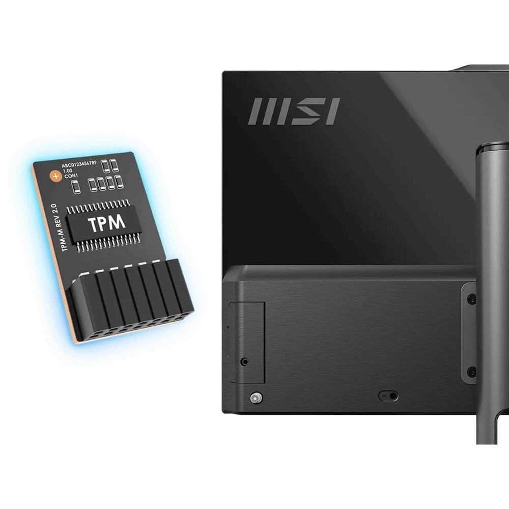 MSI 27&quot; Modern AM272 All-in-One Desktop | Intel Core 7-150U - 32GB RAM - Intel Graphics - 1TB SSD in Black, , large