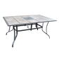 Global Note Collections Balfour Rectangle Dining Table in Black, , large