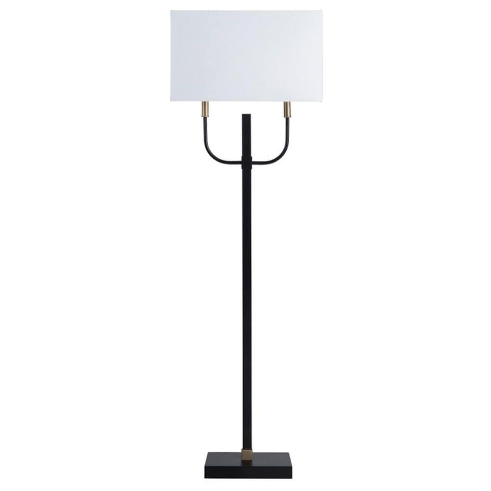 Slatehouse Stryker Floor Lamp in Black, , large