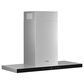 Dacor 48" Chimney Wall Hood in Silver Stainless Steel, , large