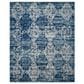 Safavieh Evoke EVK266F 10" x 14" Royal and Ivory Area Rug, , large