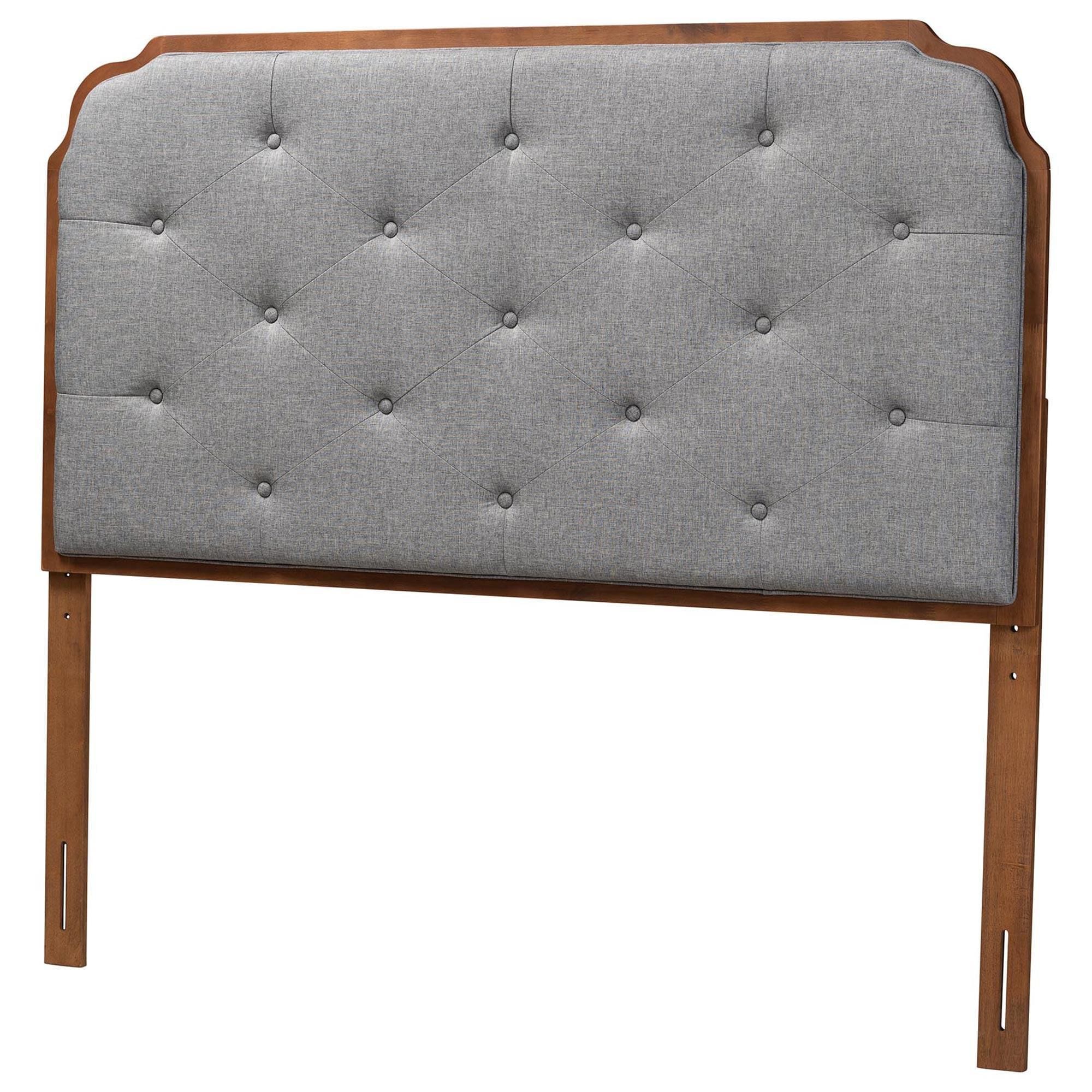 Baxton Studio Shanti Panel Headboard - Thumbnail 5
