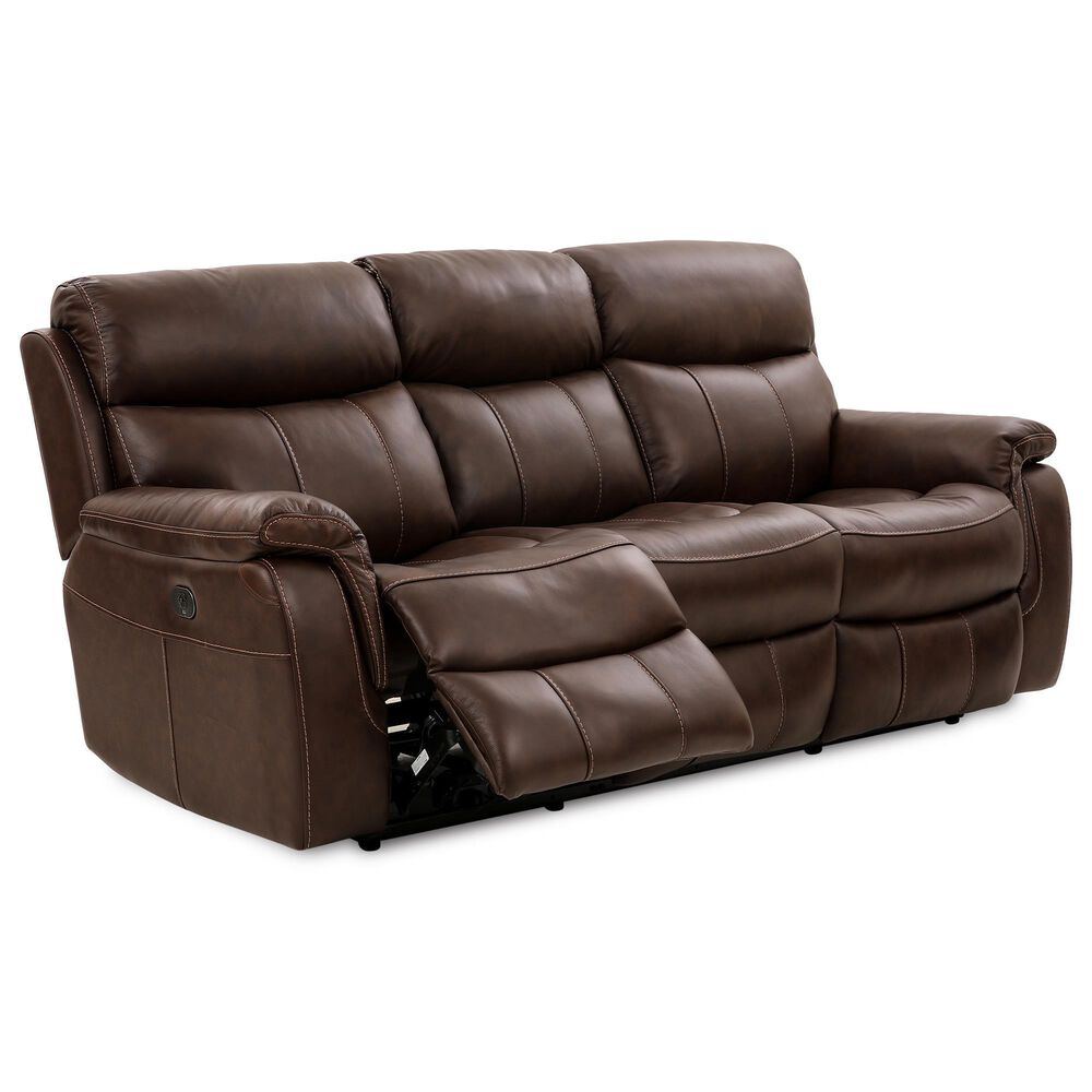 Oxford Furniture Manual Reclining Sofa in Brazil Tobacco, , large