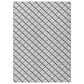 Dalyn Rug Company York 5" x 7"6" Gray Indoor/Outdoor Area Rug, , large
