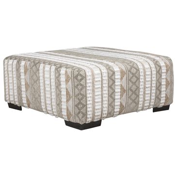 Albany Furniture Bend Cocktail Ottoman in Beige, , large