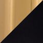 Lumisource Casper Counter Stool in Black/Gold (Set of 2), , large
