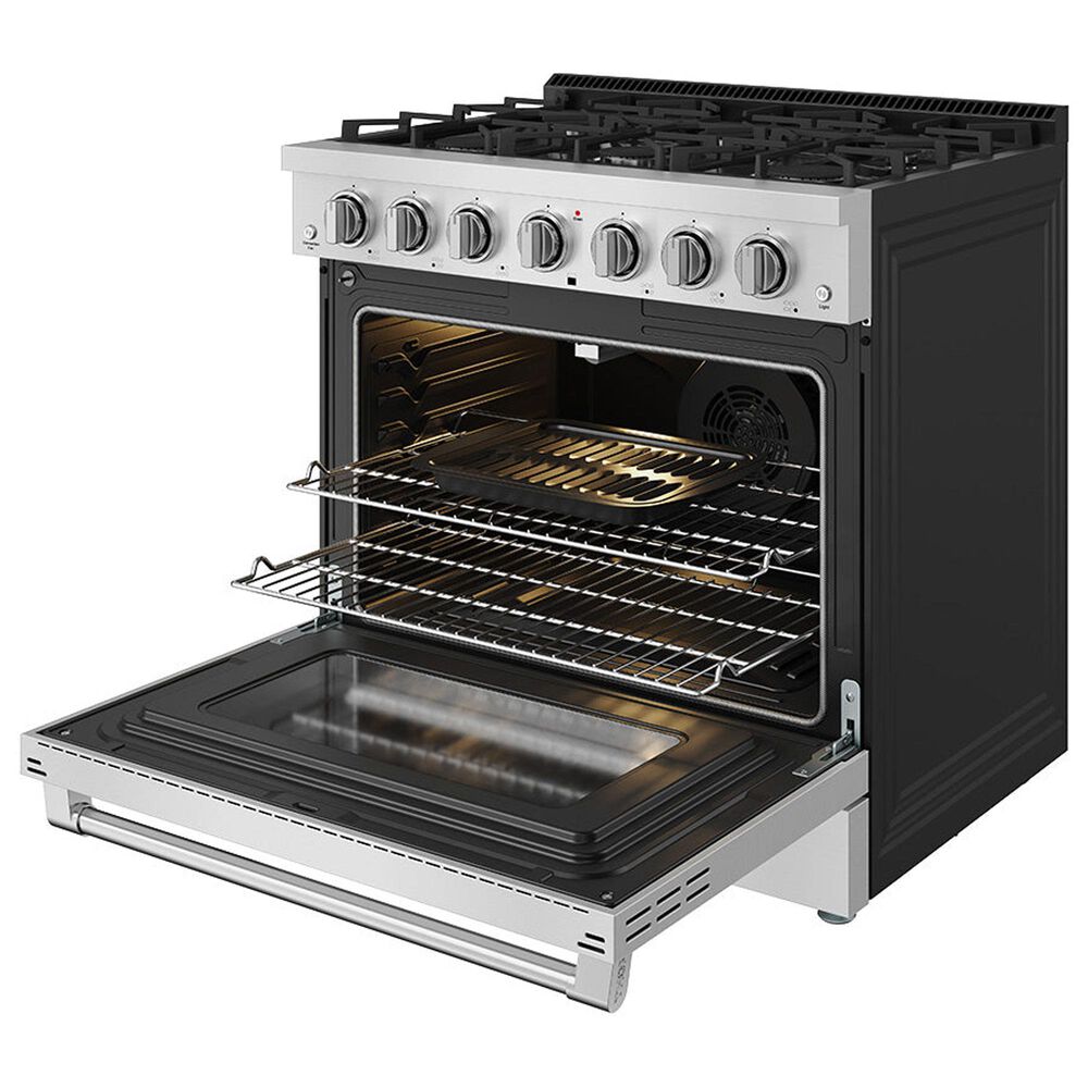Thor Kitchen S Series 36" Professional Gas Range in Stainless Steel, , large
