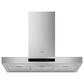 SMEG 30" Flat T-Shape Universal Brushed Hood in Stainless Steel, , large