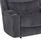 Moore Furniture Arlington Power Rocker Recliner in Seeley Storm, , large