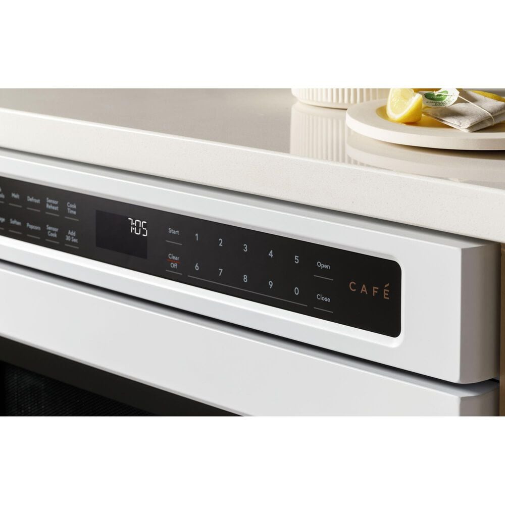 Cafe 24&quot; Built-In Microwave in Matte White, , large