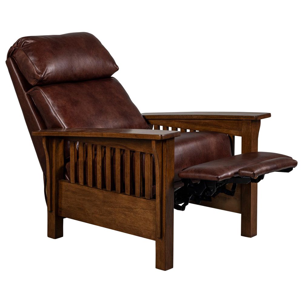 Barcalounger Mission Manual Recliner in Fudge, , large