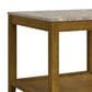 Stickley Furniture Surrey Hills Stone Top End Table in Bay Brown, , large
