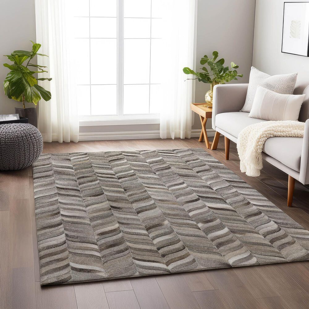 Dalyn Rug Company Bozeman BM11 Gray 8' x 10' Area Rug, , large