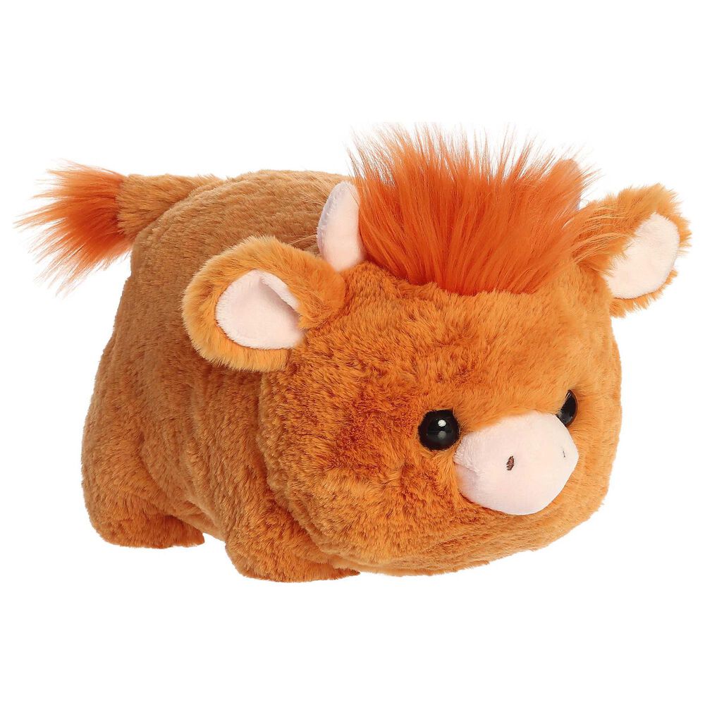 Aurora 10" Hamish Highland Cow Stuffed Animal in Orange, , large