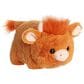Aurora 10" Hamish Highland Cow Stuffed Animal in Orange, , large