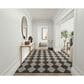 Nourison Positano Geometric Black 9" x 12" Indoor/Outdoor Area Rug, , large