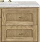 James Martin Vanities Laurent 36" Single Bathroom Vanity in Light Natural Oak with 3 cm Eternal Jasmine Pearl Quartz Top and Rectangular Sink, , large